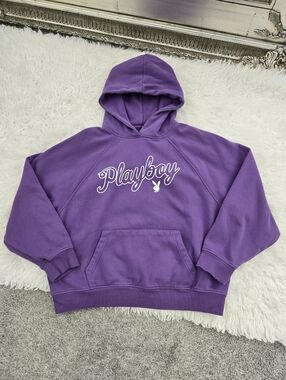 Playboy x PacSun Purple Hoodie Size Small